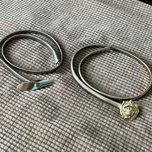 Vintage stretch belts